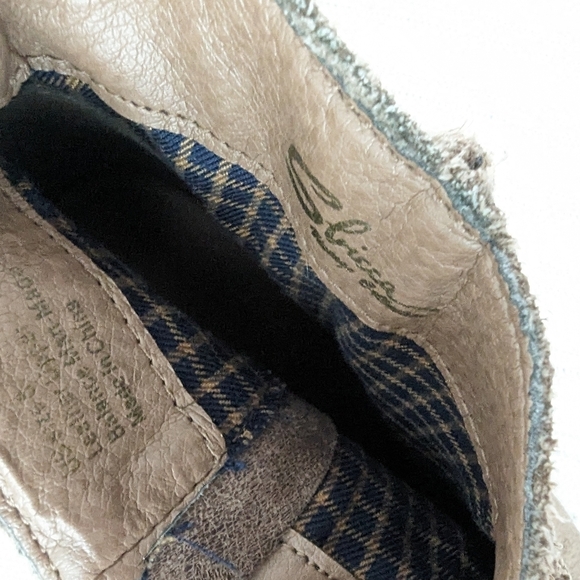 Sbicca Marimba Suede Leather Fringe Ankle Boots 8 Taupe Gray Brown Boot - Picture 12 of 15